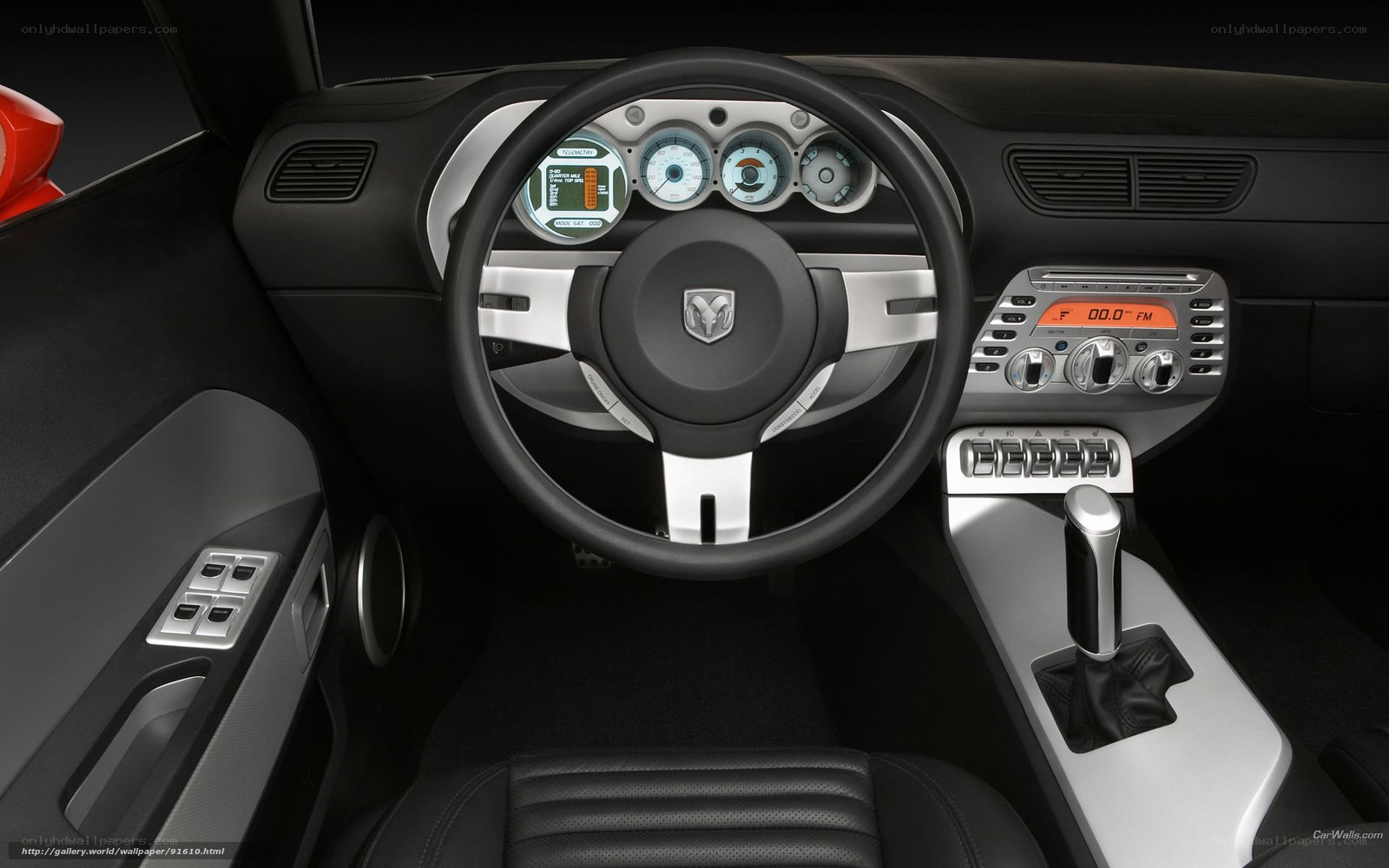 Dodge Viper interior dashboard