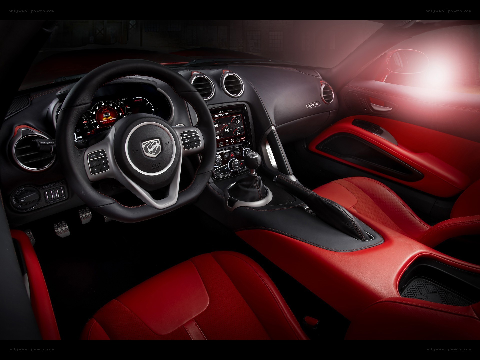 Dodge Viper interior