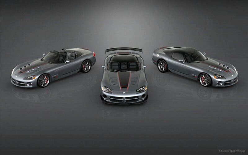 Dodge Viper lineup