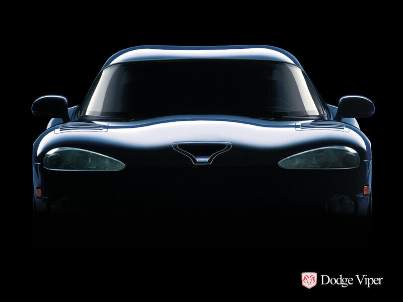 Dodge Viper Sports Car — Black