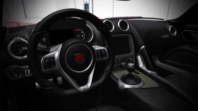 Dodge Viper SRT interior