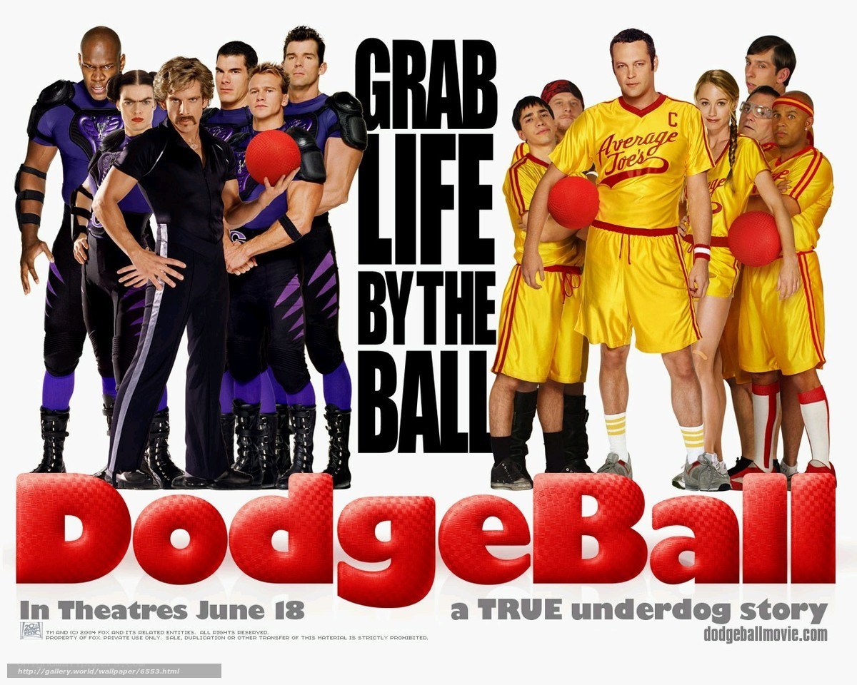 Dodgeball movie poster