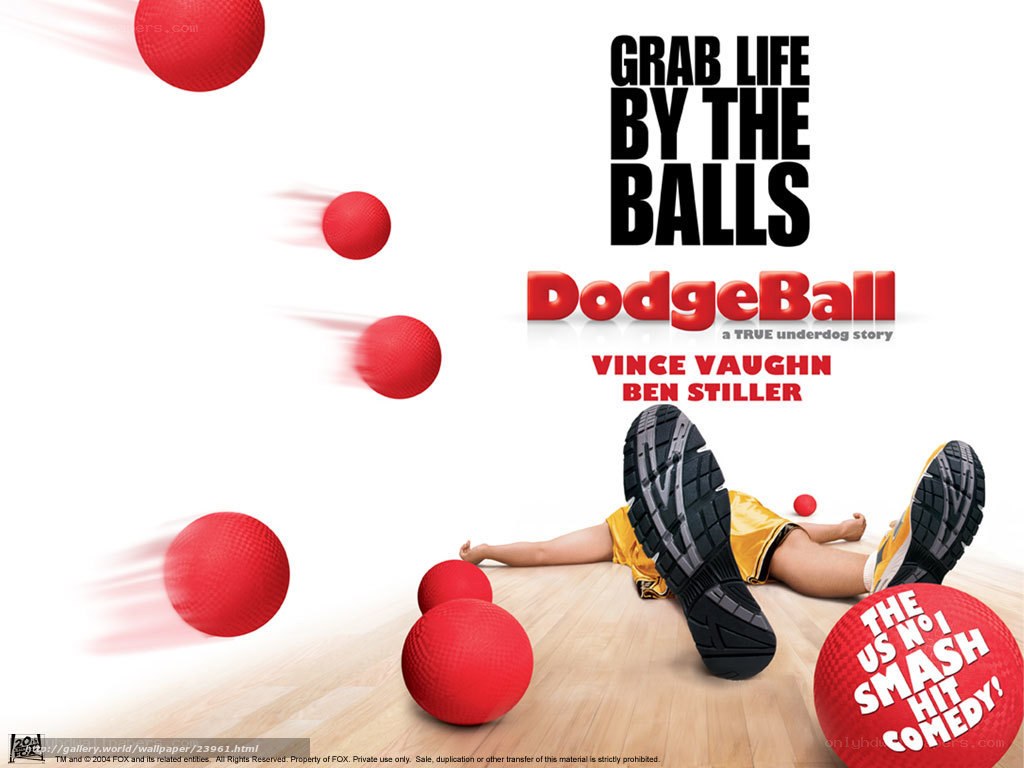 Dodgeball movie poster