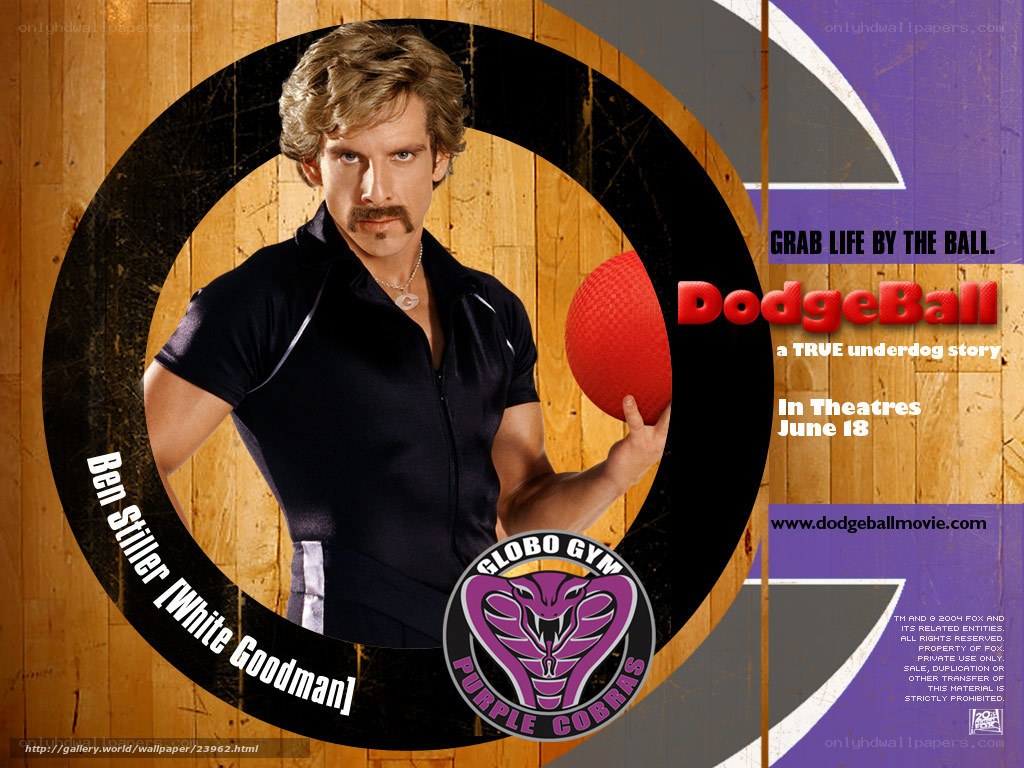 Dodgeball movie poster