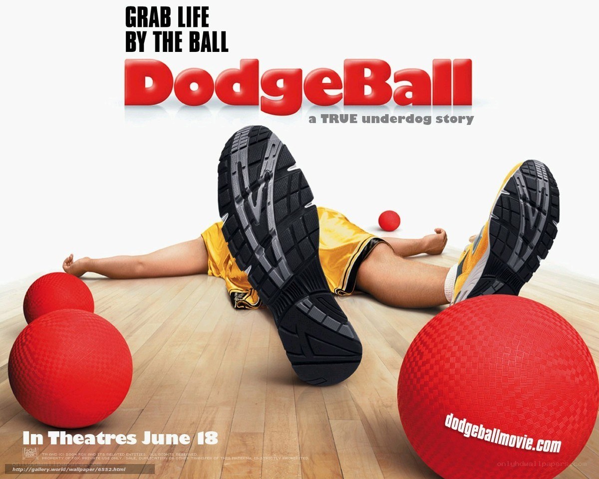 Dodgeball movie poster