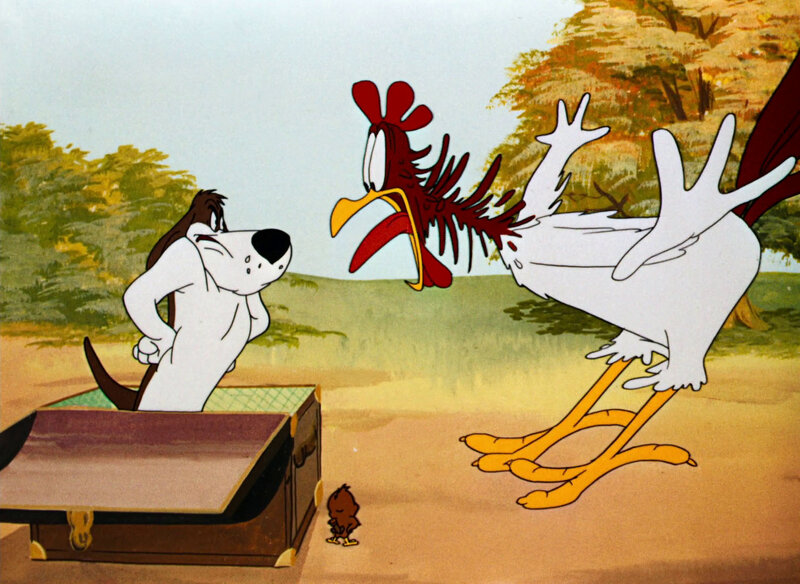 Dog and Rooster