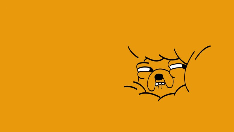 Dog Character Face — Orange