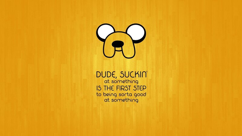 Dog Character Face — Yellow, Humorous