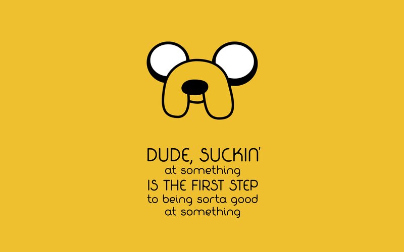 Dog Character Face — Yellow, Humorous, Vector Art