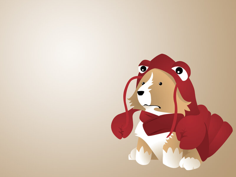 dog in lobster costume