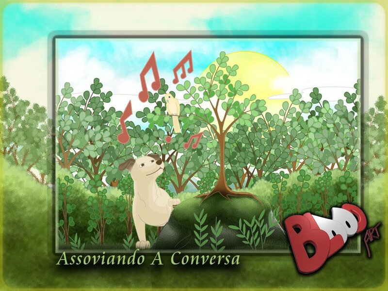 Dog Listening to Bird Song