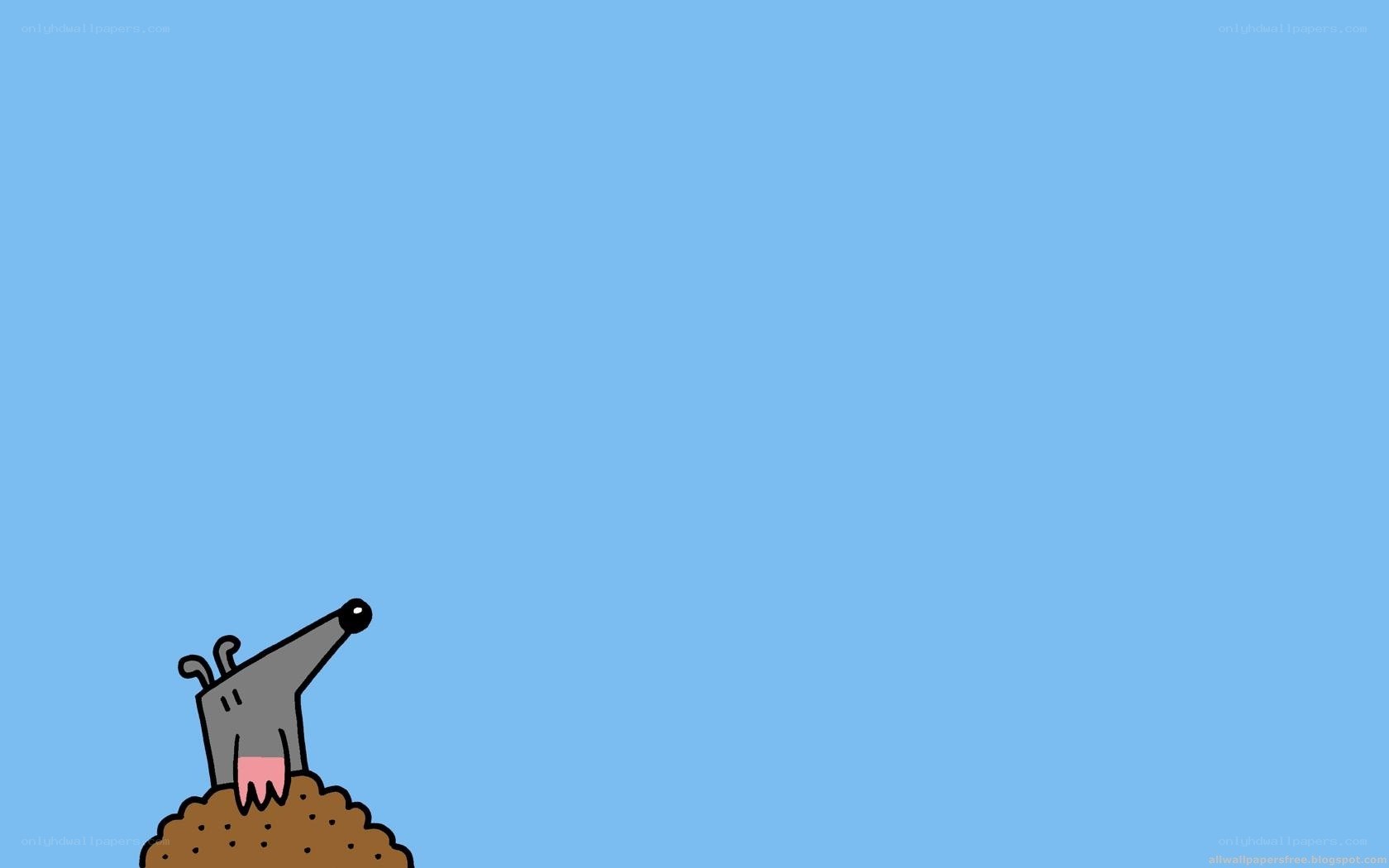 dog peeking from a hole