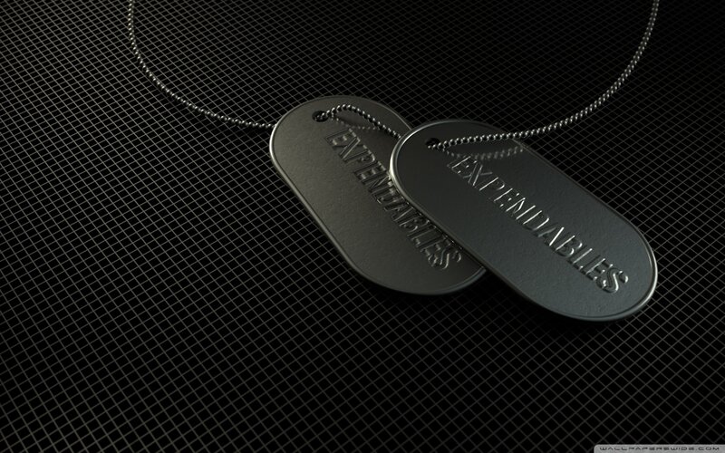 Dog Tags on Chain
