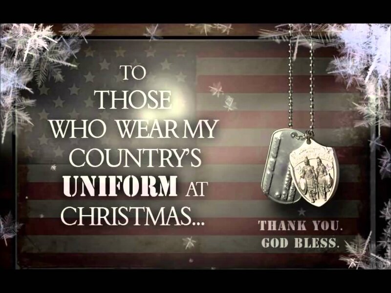 Dog Tags on Flag — Red