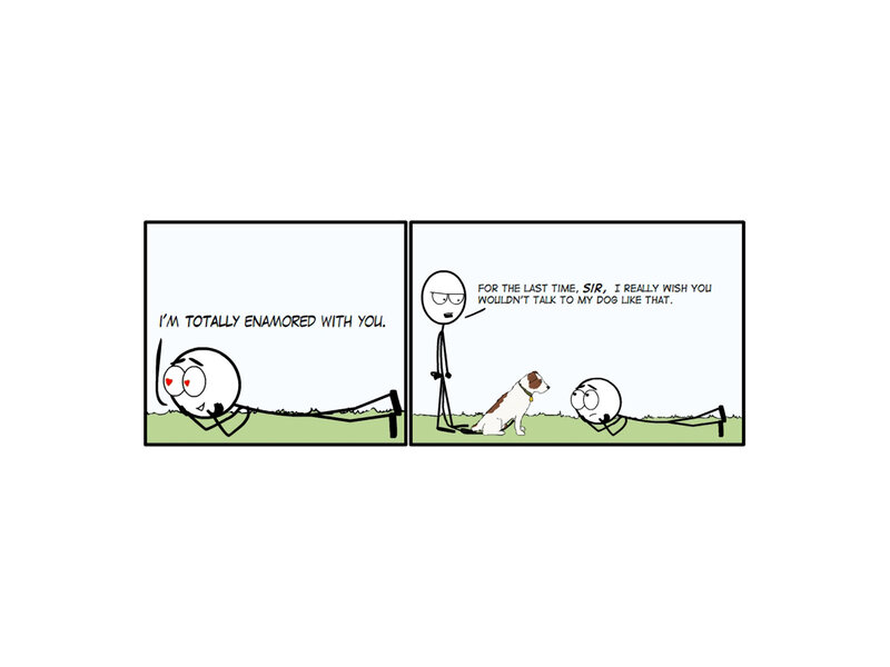 Dog Talk Comic
