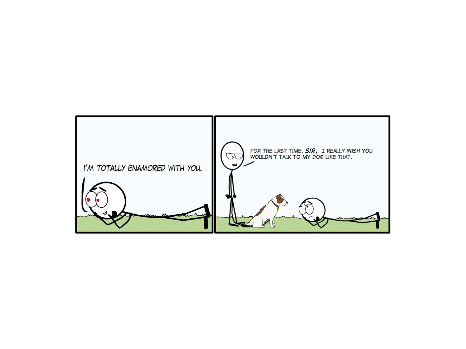 Dog Talk Comic