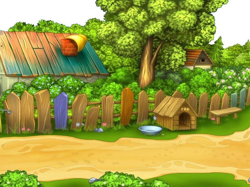 Doghouse in Garden