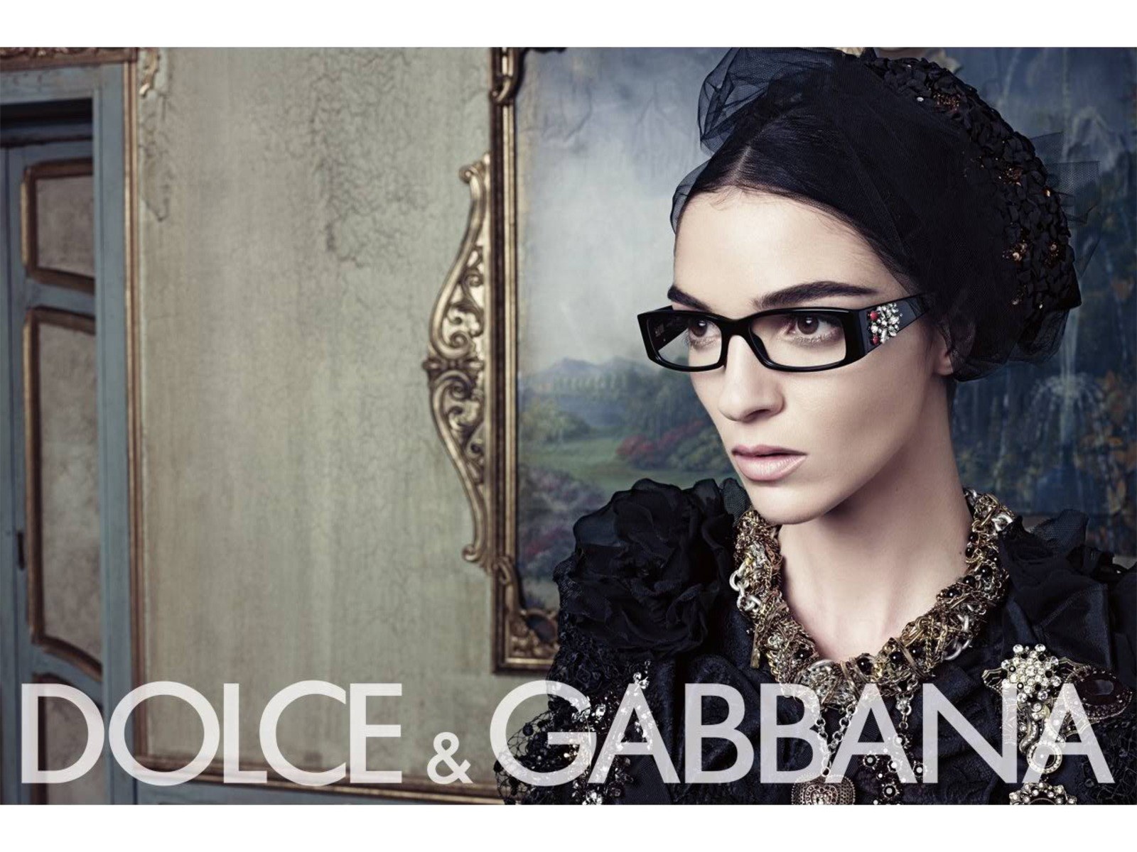 Dolce & Gabbana eyewear ad