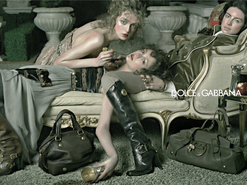 Dolce & Gabbana fashion advertisement
