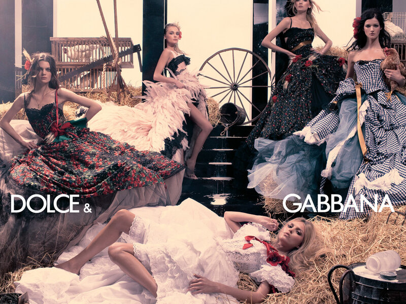 Dolce & Gabbana fashion campaign