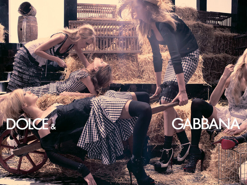 Dolce & Gabbana fashion campaign