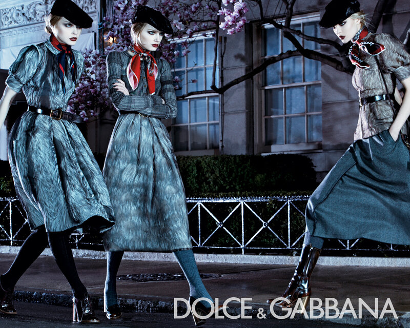 Dolce & Gabbana fashion campaign