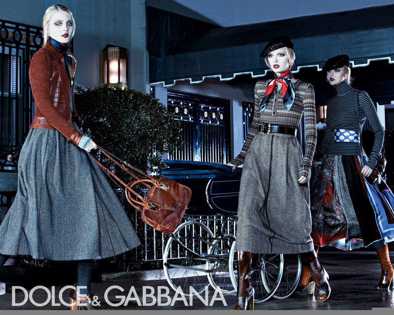 Dolce & Gabbana fashion campaign