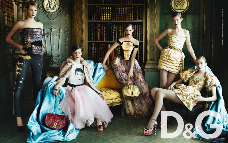 Dolce & Gabbana fashion editorial