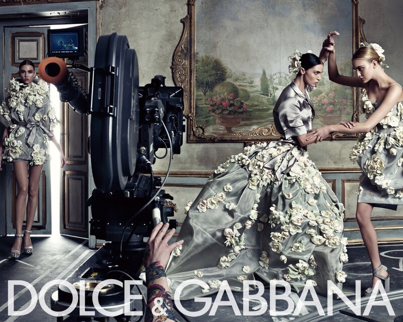 Dolce & Gabbana fashion shoot