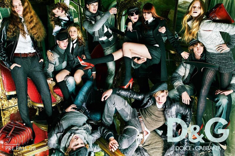 Dolce & Gabbana Pre-Fall 08 campaign