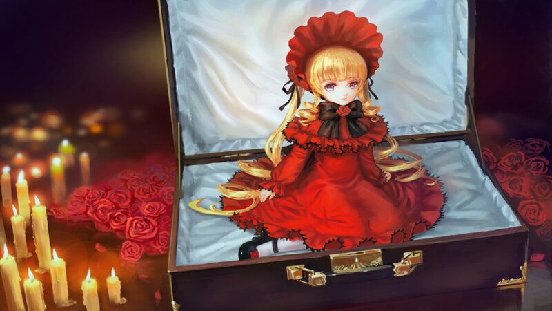 Doll in a Coffin — Red