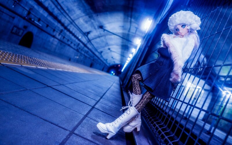 Doll in a Tunnel