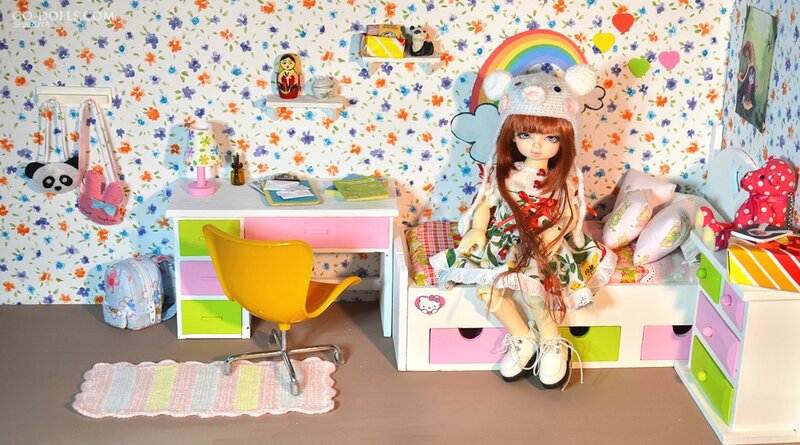Doll in Bedroom