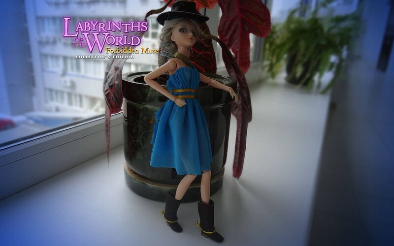 Doll in Blue Dress — Calm
