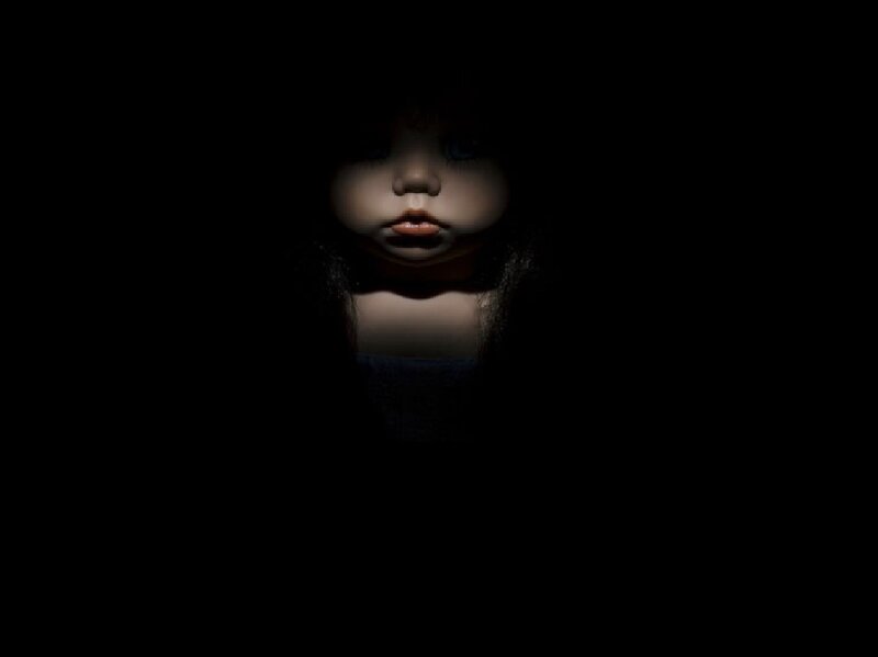 Doll in Dark Room — Black