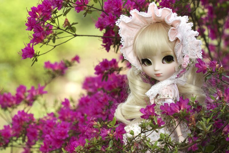 Doll in Flowers