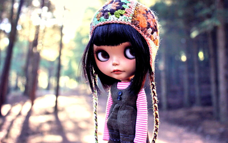 Doll in Forest — Brown
