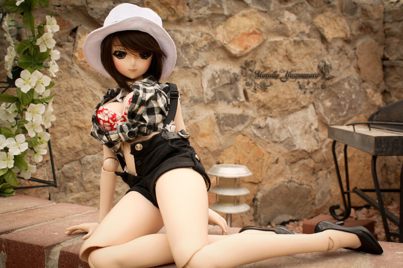 Doll in Hat and Shorts