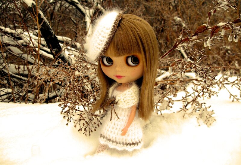 Doll in Snow