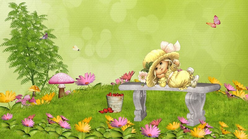 Doll on a Bench