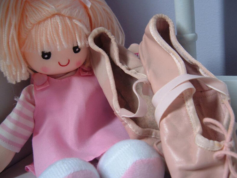 Doll with Ballet Shoes