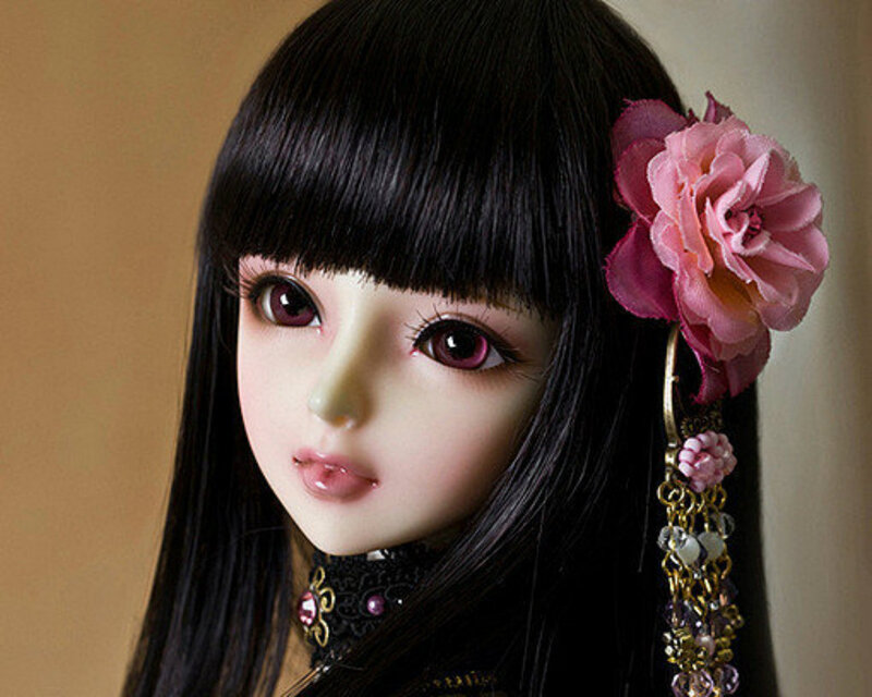 Doll with Black Hair — Calm