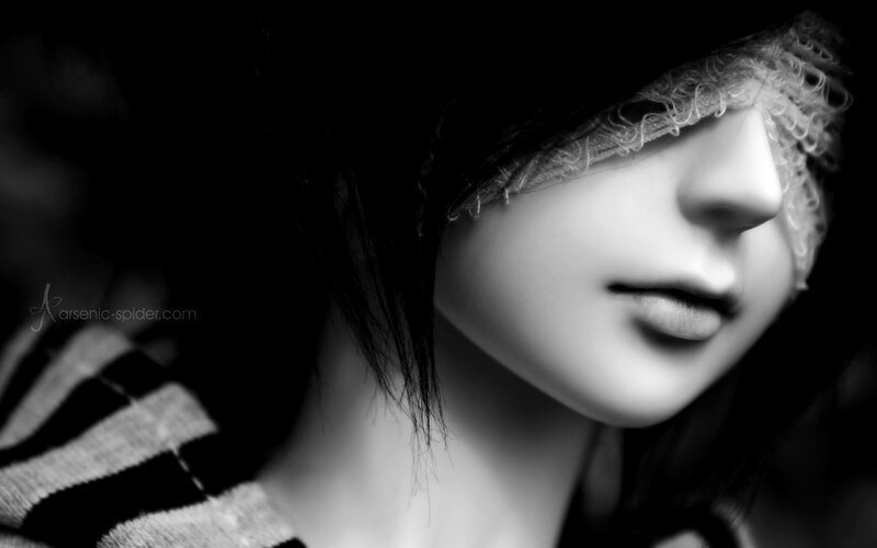 Doll with Blindfold — Black