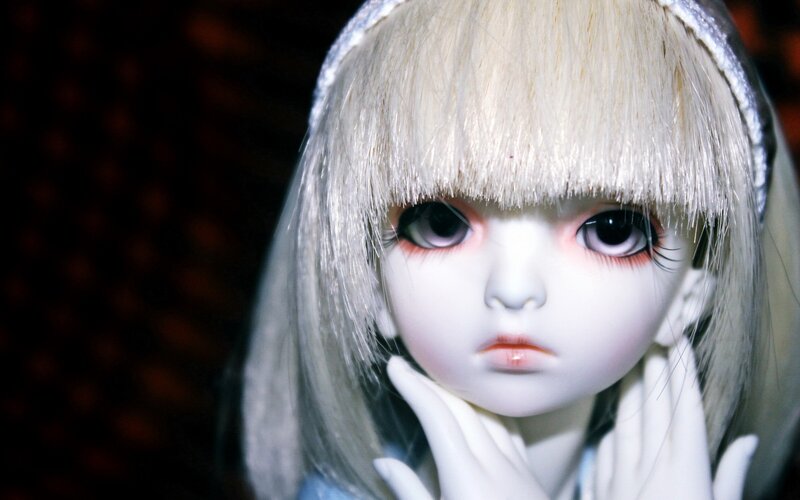 doll with blonde hair