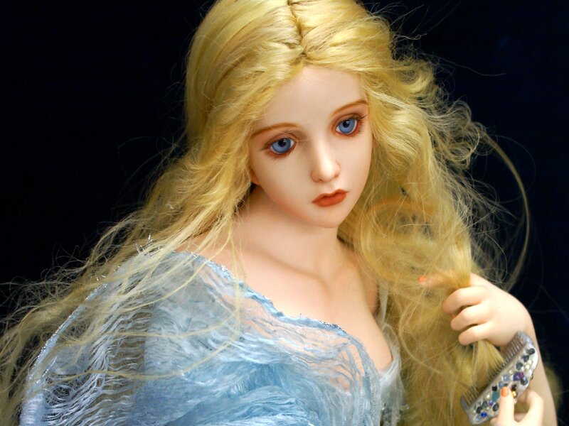 Doll with Blonde Hair — Dramatic