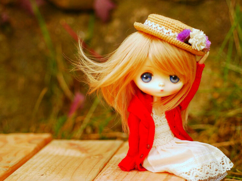 Doll with Blonde Hair — Serene