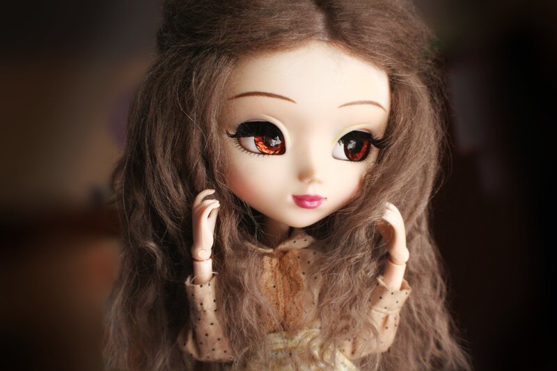 Doll with Brown Hair — Dramatic
