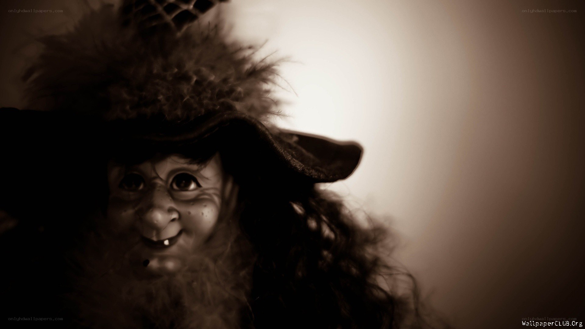 doll with feathered hat