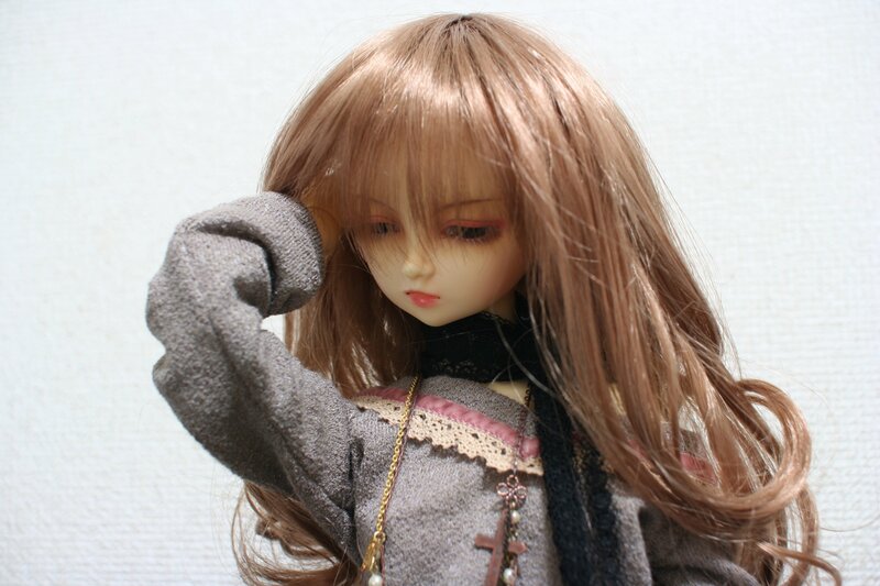doll with long brown hair