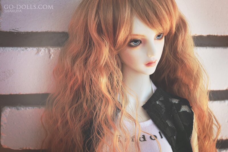 Doll with Long Hair — Orange